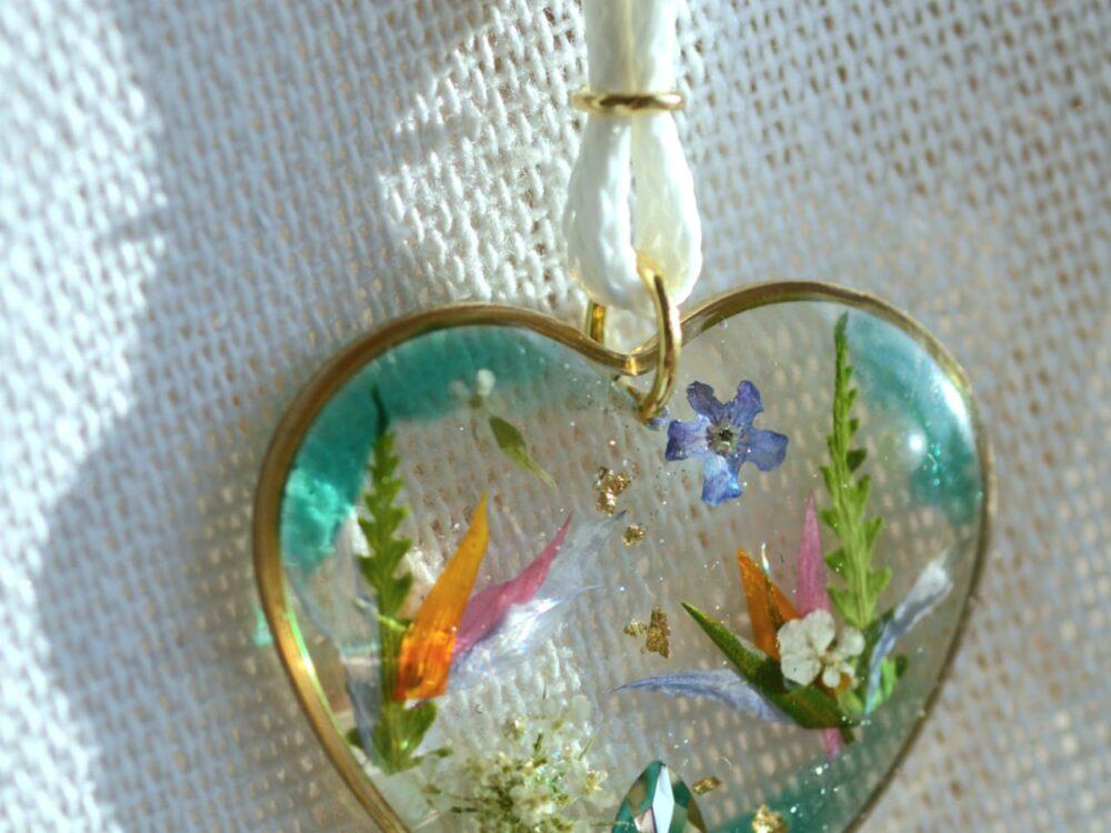 Collier Coeur Été