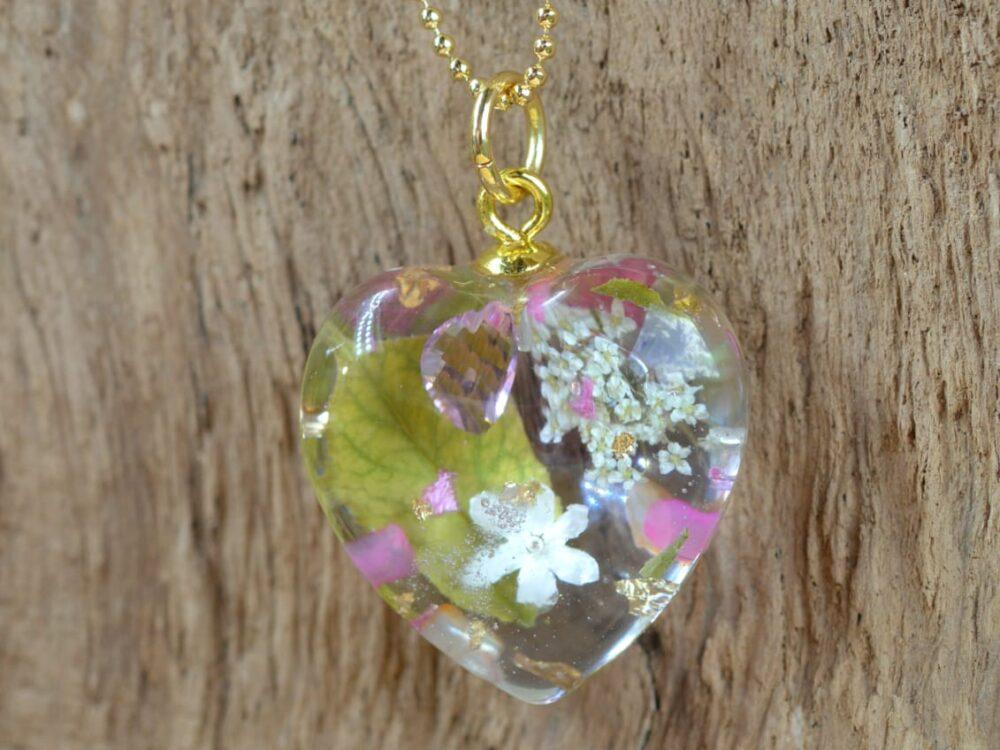 Collier Coeur Poésie